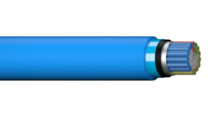 Air Blown Fibre (ABF): 24 Way 5/3.5mm Direct Bury Microduct