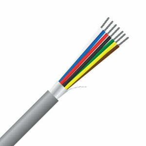 7 Core, 0.44mm², (14/0.2), TCW, Screened, PVC, Security Cable (MSEC 7142SCR TCW)