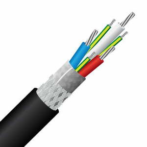 3 Core + 3xEarth (4G), 95.0mm², TCW, XLPE 90°C, Foil/Braid, 0.6/1KV, Variable &hellip;