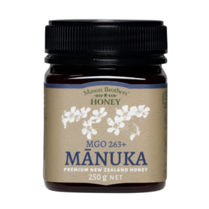 Manuka Honey: MGO 263+ Mānuka Honey