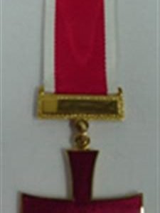 KTPriory – Past Preceptor collarette,jewel and engraved shield