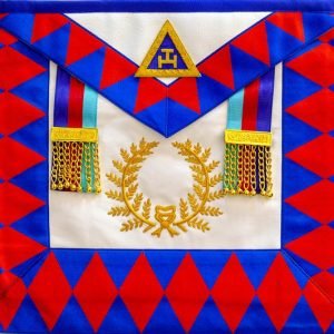 Aprons - various Constitutions & Orders: Master Mason apron – Irish Constitution