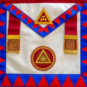 Installed Master’s apron and badge- Irish Constitution