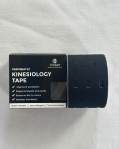 Perforated K-Tape (Black)