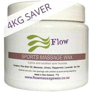 Products: Sports Massage Wax / Balm 4kg Bucket (Save $70) - Massage Wax / Balm