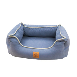 Orthopaedic Dog Luxury Bed - Morandi Blue