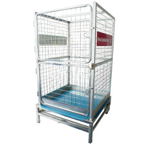 4-Sided NZP Roll Cage - Master Equipment Roll Cages Collapsible Cages Trolleys Bins Stillage