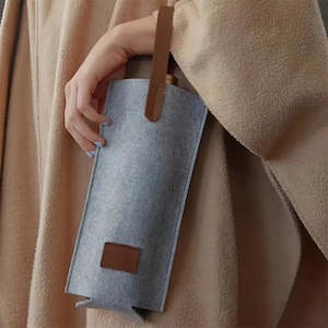 Gift Pack: Single Felt Wine Bottle Tote