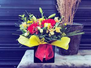 Products: The Box - Autumn (Arrangement in Container)