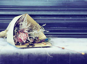 Dried Faux: Dried & Faux - Posy