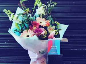 Candle Sets: Candle & Flora - Pink