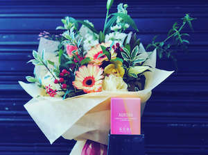 Candle Sets: Candle & Flora - Pastel