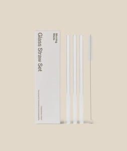 Accessories: Glass Straw Set