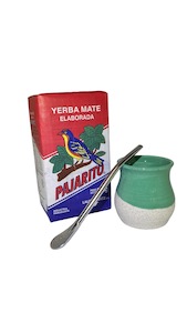 Pajarito & Ceramic Cup Set - Mate Guru