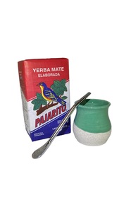Products: Pajarito & Ceramic Cup Set - Mate Guru
