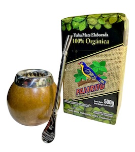 Products: Pajarito Organic & Traditional Gourd Set - Mate Guru