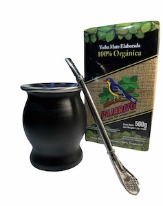 Pajarito Organic & Metal Cup Set - Mate Guru