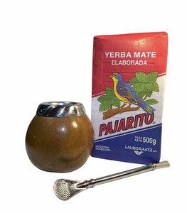 Products: Pajarito Traditional & Traditional Gourd Set - Mate Guru