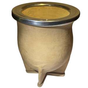 Tan Leather Imperial Gourd - Mate Guru