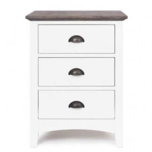 Provence 3 Drawer Bedside