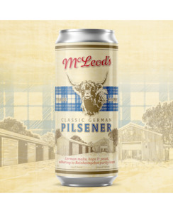 McLeod's Classic German Pilsener 440ml - Beer-McLeods, Waipu : Waipu Liquor Centre