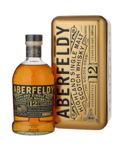 Spirits : Wai: Aberfeldy 12yo Single Malt Goldbar Edition 700ml - Spirits-Malt Whisky : Waipu Liquor Centre