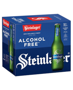 Steinlager Alcohol Free 12pk BTL - Beer-NZ Made : Waipu Liquor Centre - Steinlager 12pk