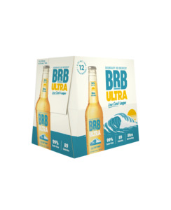 Beer : Waipu: BRB Ultra Low Carb Lager 12pk BTL - Beer-Craft : Waipu Liquor Centre - BRB Ultra Low Carb 12pk BTL