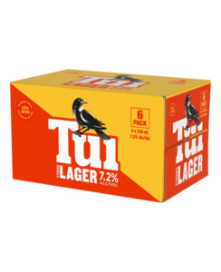 Beer : Waipu: Tui Strong 330ml 6pk cans - Beer-NZ Made : Waipu Liquor Centre - Tui Strong 330ml 6pk cans