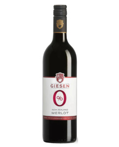 Wine - Red: Giesen 0% Alcohol Merlot - Wine - Red-Merlot : Waipu Liquor Centre - Giesen 0%