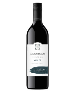 Wine - Red: McGuigan Private Bin Merlot - Wine - Red-Merlot : Waipu Liquor Centre - McGuigan