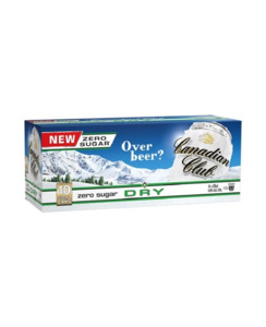 Premixed : Wa: Canadian Club & Dry 7% Zero Sugar 10pk cans - Premixed-Other : Waipu Liquor Centre - Canadian Club 10pk