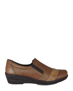 Comfort Shoes: Cabello CP736-18 Tan Leather Shoe