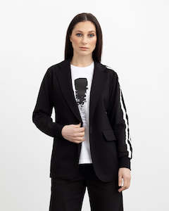 Winter: X LAB 603 Reflective Revel Blazer Black