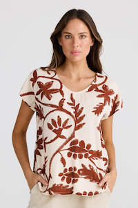 Shanty SH24215-2 Havana Tee Cuban Bloom