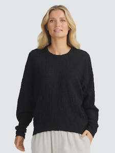 Clothing: Shanty SH25054-1 Kalo Top Black