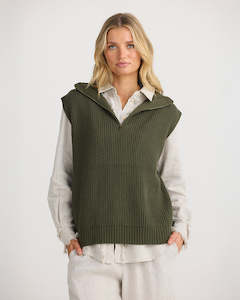 Clothing: Shanty SH25008-2 Arlo Vest Khaki