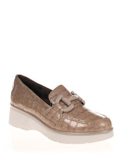 Pitillos 10053 Piedra Croco Patent Leather Loafer Casual Shoe