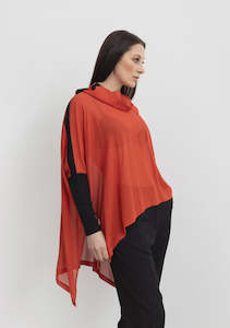 X LAB 631 Logic Reasoning Top Orange/Black