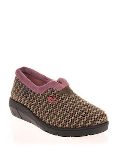 Wedges: Plumaflex Roar1421 Kaki Slippers
