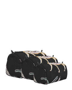 CYC Jungle Cotton Travel Set 3 Piece Black