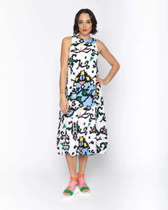 Blacklist Rosa Dress Pop Print