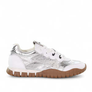 Summer: Minx Luxe Runner White Silver
