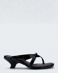 Summer: Melissa 37794 Layla AD Black Heel Thong