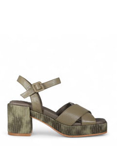 Minx Tyra Khaki Combo Summer Heel