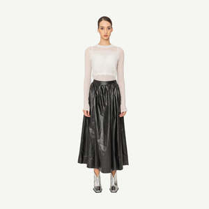 Bone & Arrow Evon Top Silver