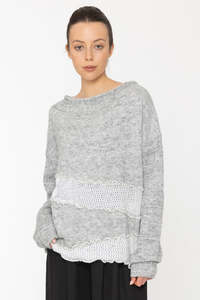 Clothing: Blacklist Flor Top Grey Marl