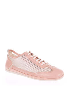 Footwear: Andacco 6633 Alana Blush Leather Casual Flat