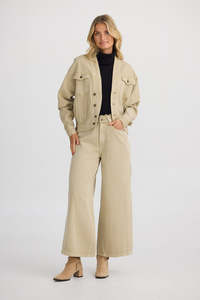 All: Shanty SH25078-1 Milano Jacket Natural Wash