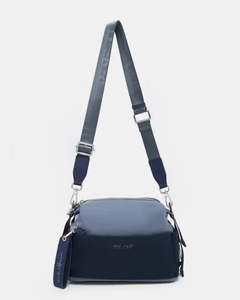 Handbags: Pepe Moll Veronica Tri Grey Vegan Crossbody/ Shoulder Bag